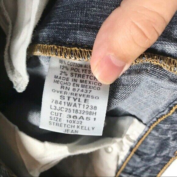 Polo Ralph Lauren Women's 10 Vintage Kelly Boot Cut Jeans 1990s Stretch Y2K - Picture 3 of 10